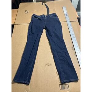 Lands' End Women’s Jeans Size 6 Dark Wash Slim Leg Fit,‎ Denim Pants, Slim Fit